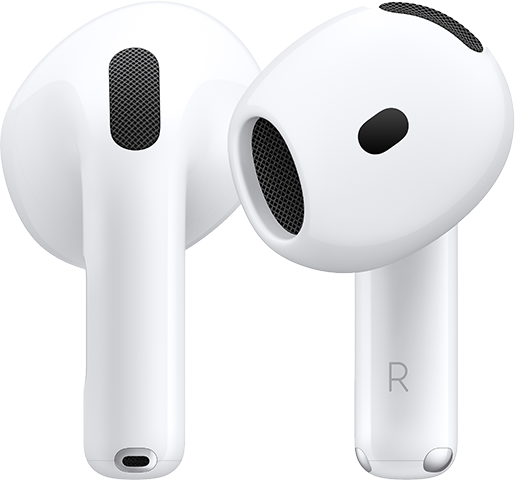 AirPods 4 - left and right earbuds